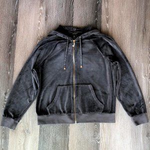 Juicy Couture - Grey Relaxed Hoodie - Sz XL - EUC